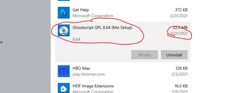 Ghostscript gpl 8.64 (msi setup) nedir?