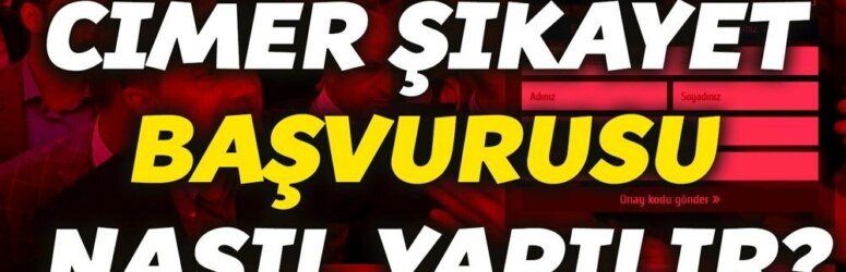 Cimer şikayet başvurusu nasıl yapılır? Erdoğan’a şikayet dilekçesi yazma!