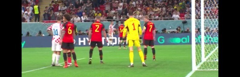 Hırvatistan Belçika maçında hakemin penaltı vermemesi