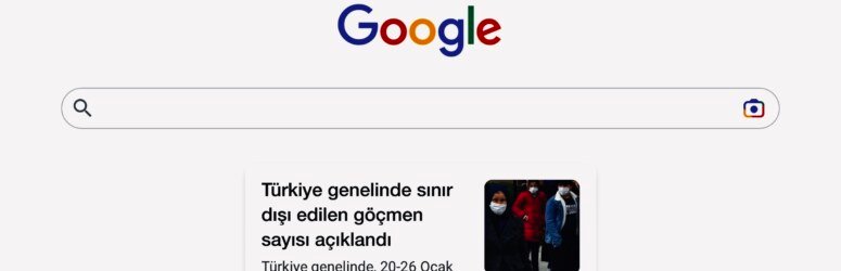 Google telefonlarda öne çıkan haberleri göstermeye başladı